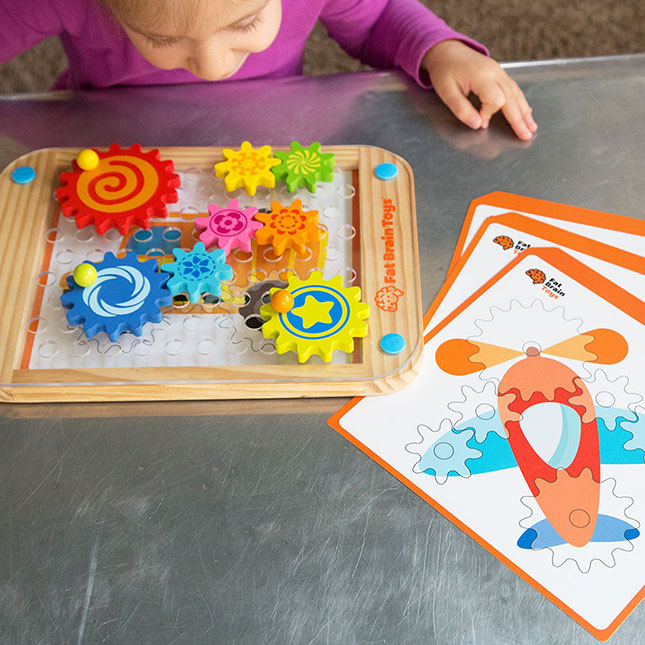 Go Go Gears Best Puzzles for Ages 3 to 4 Fat Brain Toys